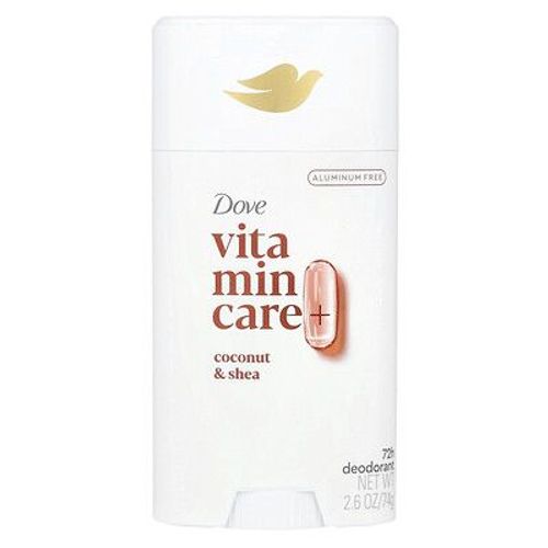 Dove, Déodorant Vitamin Care+, Noix De Coco Et Karité, 74 G 