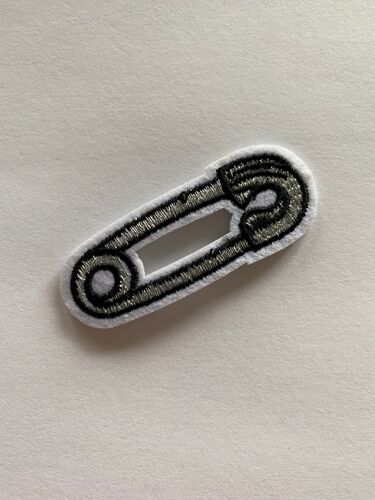 Epingle A Nourrice Patch Brode Thermocollant Punk