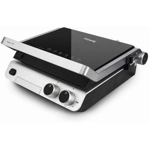 Grill Électrique 2000w Gris Noir