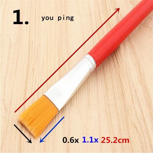 Pinceaux Pour Peinture En Nylon À Aquarelle, Pinceaux À Huile, Stylo Marqueur, Fournitures Artistiques Scolaires, Papeterie
