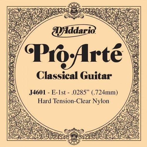 D'addario J4601 - Corde Au Détail Pro-Arte Mi Aigu Guitare Classique