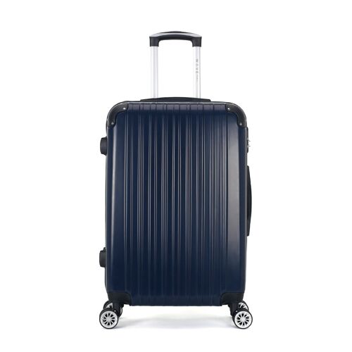WAVE PARIS - Valise Weekend ABS/PC DENALI 4 Roues 65 cm