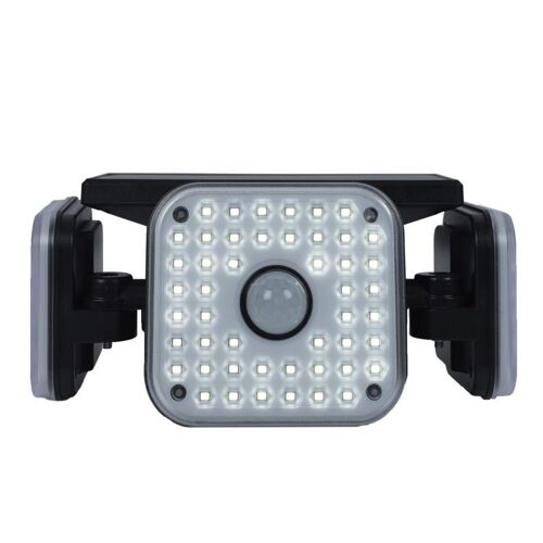 Spot Solaire "Détecteur de Mouvement" 25cm Noir