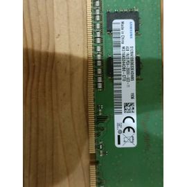 4Go RAM Samsung M378A5244CB0-CRC DDR4 DIMM PC4-19200U 2400Mhz 1Rx8 1.2v CL17