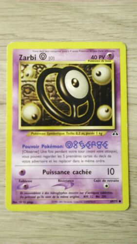 Pokémon Zarbi O - Neo Discovery
