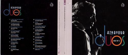 Cd Charles Aznavour - Johnny Hallyday - Laura Pausini - Pour Toi Arménie Best Of Duos Vol  3