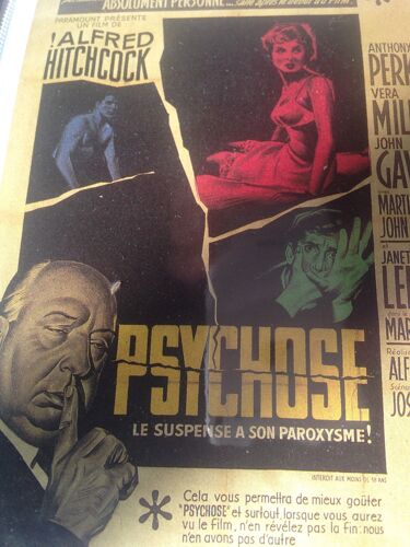 Psychose - Cartes Postales Cinéma