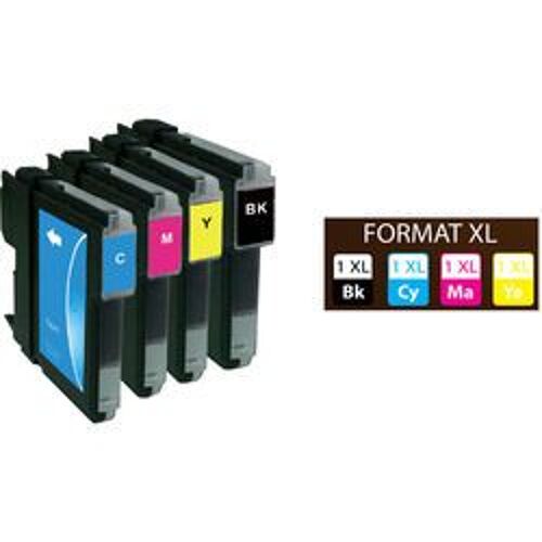 Pack 4 Cartouches BROTHER 985 |