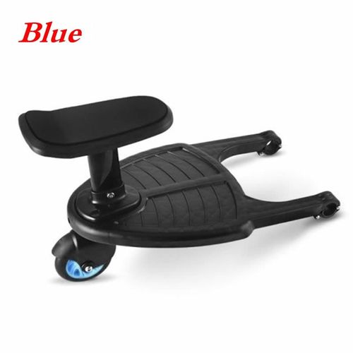 Poussette À Pédale Auxiliaire Pour Deux Enfants Remorque Pour Jumeaux Chariot Pour Bébé Plaque Sur Pied Siège Assis