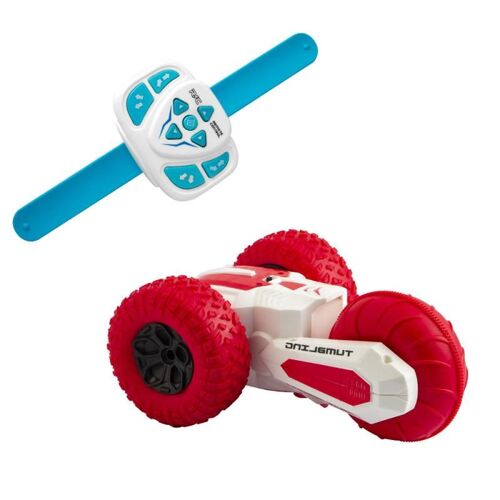 Voiture Cascadeuse Double Face Télécommandée Avec Radio 2.4g Pour Enfant, Modèle De Véhicule À 360 ° Avec Inversion 1:24, Jouet Pour Garçon