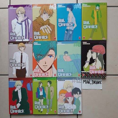 Hot Gimmick Tomes 2 3 4 5 6 7 8 9 10 11 12 Lot 11 Mangas Panini Manga Miki Aihara