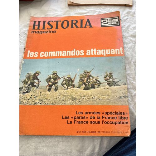 Historia Magazine. 2e Guerre Mondiale. Numéro 31
