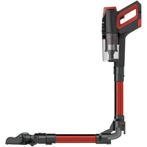 Aspirateur Balai 2 En 1 Sans Fil 140w Rouge Noir
