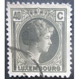 Luxembourg N°171 Duchesse Charlotte Oblitéré