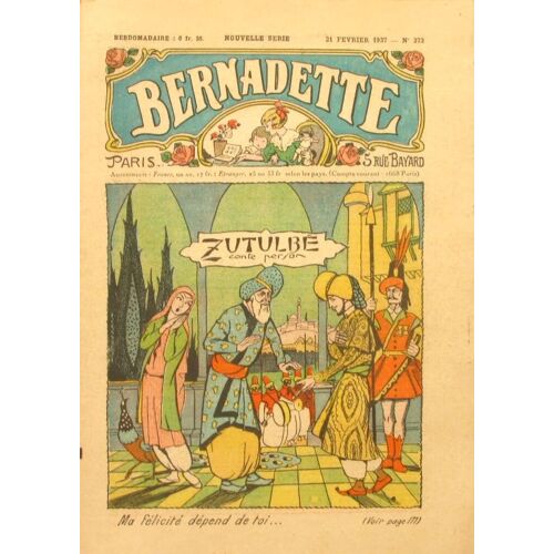 Bernadette  N° 373 : Zutulbé