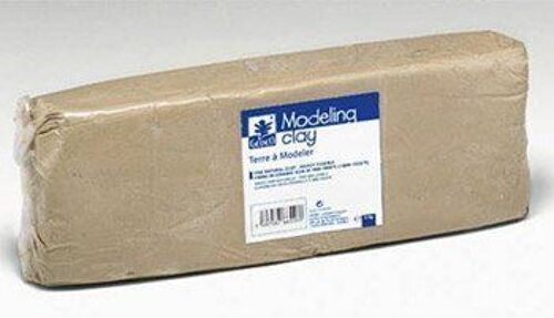 Pébéo 766303 Gédéo Modelage Argile À Cuire Blanc Pain De 5 Kg