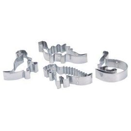 Let's Make Lot De 4 Emporte-Pièces Dinosaure