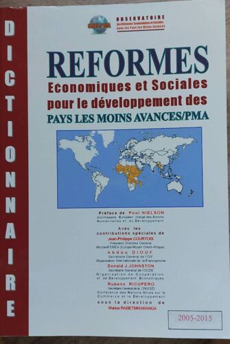 Réformes Économiques Et Sociales Pour Le Développement Des Pays Les Moins Avancés- Dictionnaire 2005 2015- Ores.Pma
