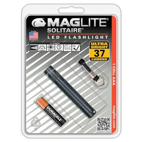 Maglite Solitaire 1aaa/R3 Led Noir Blister