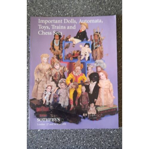 Catalogue De Ventes Aux Enchères Sotheby's - Poupées Et Jouets - Londres