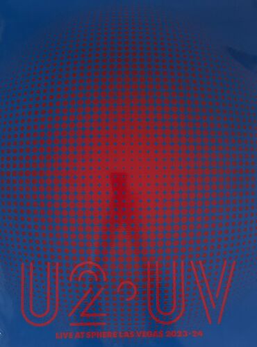 U2 - Live At Sphere Las Vegas 2023 - 2024 - 45x60cm - Affiche / Poster / Envoi Roulé
