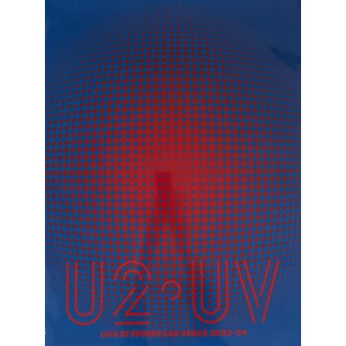 U2 - Live At Sphere Las Vegas 2023 - 2024 - 45x60cm - Affiche / Poster / Envoi Roulé