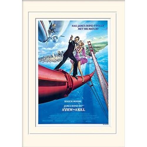 James Bond - A View To A Kill - 30x40cm - Affiche / Poster / Envoi Roulé