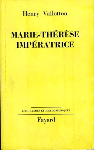 Marie-Thérèse, Impératrice