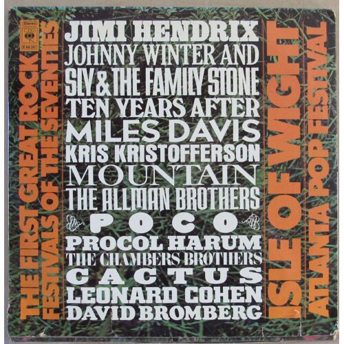 The First Great Rock Festival Of The Seventies Isle Of Wight.