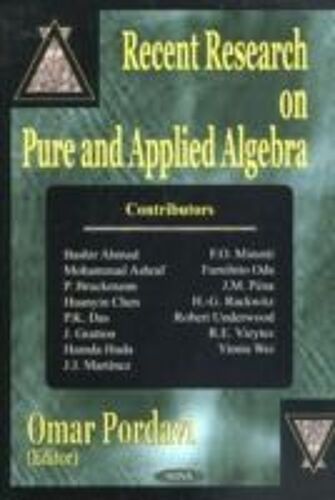 Recent Research On Pure & Applied Algebra
