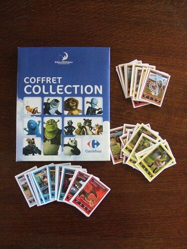 Cartes Dreamworks Carrefour 2010