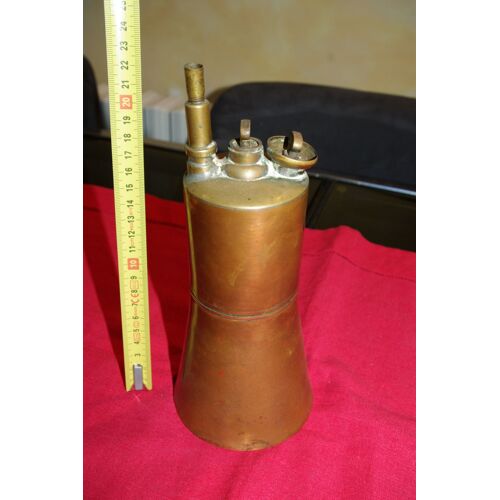 Lampe A Carbure ? -Cuivre Laiton-