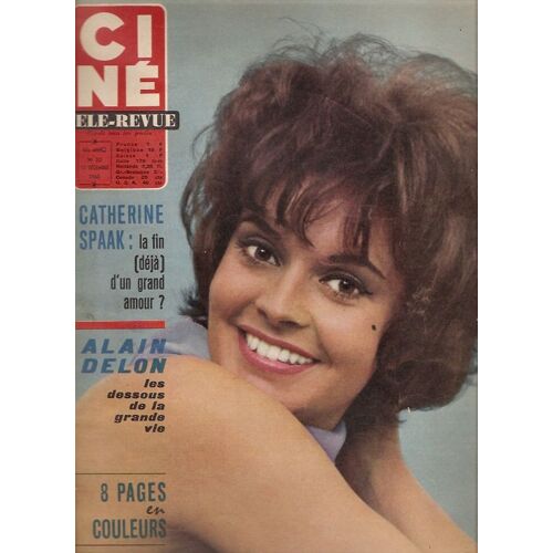Carol Lynley 2p/ Yvonne Monlaur Poster / Franck Fernandel Dos De Couv / Delon 3p/ Elizabeth Montgomery 4p/ Jeanne Moreau 1p/ Fernand Raynaud 1/2p/ Sinatra 2p/ Geraldine Chaplin 2p/ Michel Le Royer 2p/ Catherine Spaak 2p/ Article Photo Sheila/  50 