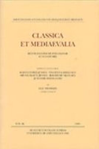 Classica Et Mediaevalia