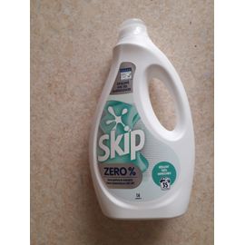 Lessive liquide Zéro % Sans parfum Et Colorants SKIP - 35 lavages