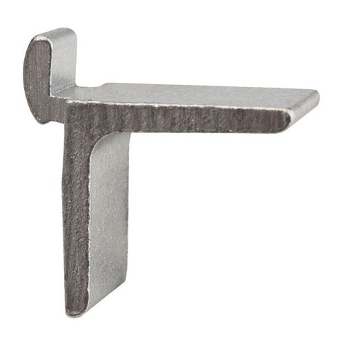Taquet pour crémaillère aluminium à entailler Monin & Cie - Alu brut