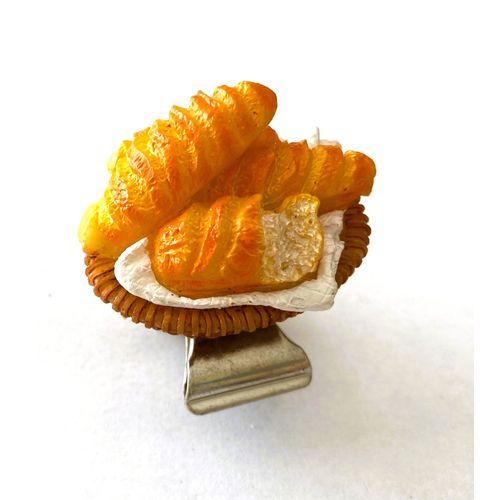 Magnet planche avec petits pains avec accroche note