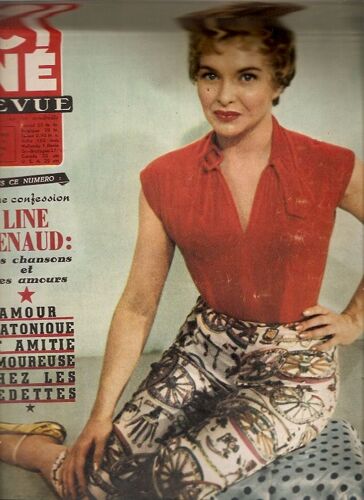 Line Renaud 2p/ Dick Powell 2p/ Bourvil 1p/ Clark Gable 1p/ Edwige Feuillere 1p/ Eddie Constantine 1p/ Ingrid Bergman 2p/ Gabin 1p/ Bardot 2p/ Fernandel 1p/ Gisele Pascal Raymond Pellegrin Dos De Couv/  14 