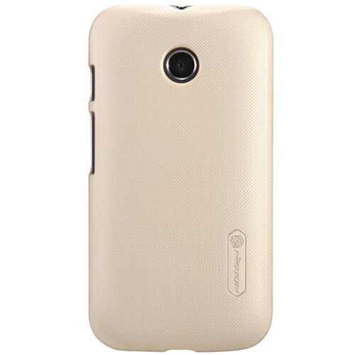Coque de protection Frosted Shield gold pour Motorola Moto E XT1021