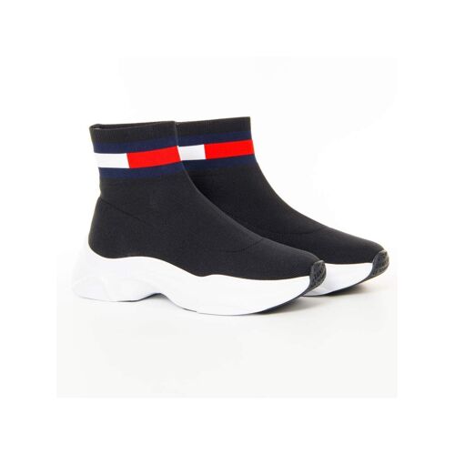 Basket Tommy Jeans Colour Block Noir