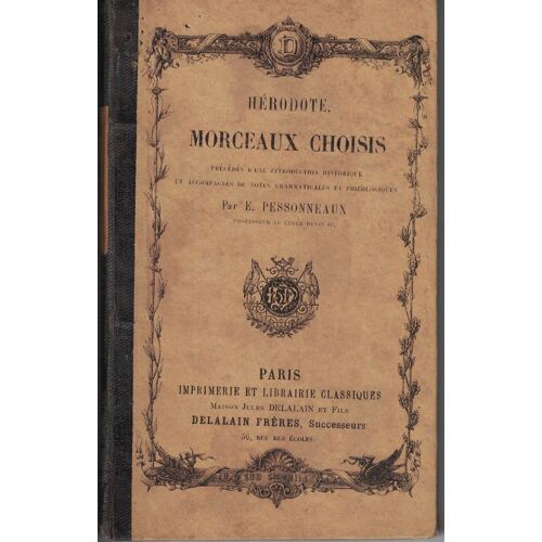 Morceaux Choisis D'hérodote