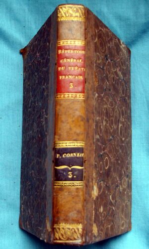 Repertoire General  Du Theatre Francais.Tome Iii