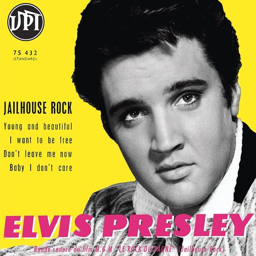 Vinyle 25cm Jaune - 140 Grammes - Jailhouse Rock Edition Limitée