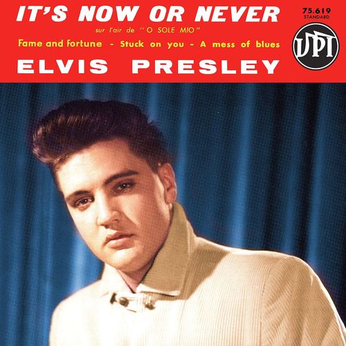 Vinyle 25cm Rouge - 140 Grammes - It's Now Or Never Edition Limitée