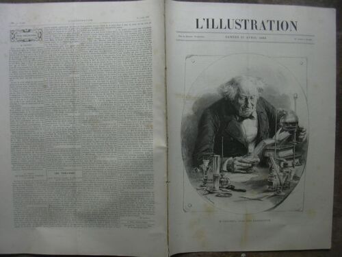 Chevreul Dans Son Laboratoire.