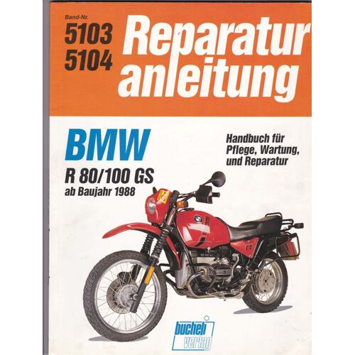 Bmw R 80 Gs / R 100 Gs Ab 1988