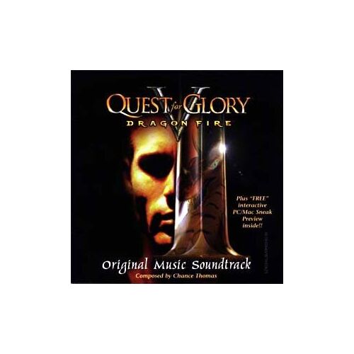 Chance Thomas Quest For Glory V Dragon Fire Cd Soundtrack