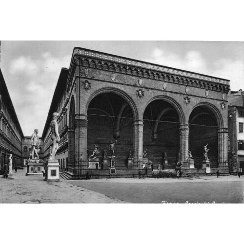 Carte Postale Ancienne -Florence -Loggia Dei Lanzi