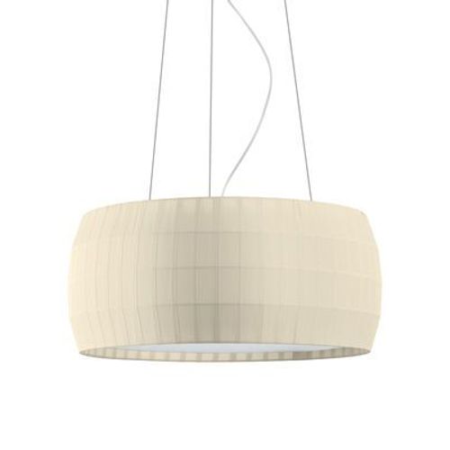 Suspension Isamu Tissu Blanc / Ø 53 Cm - Carpyen