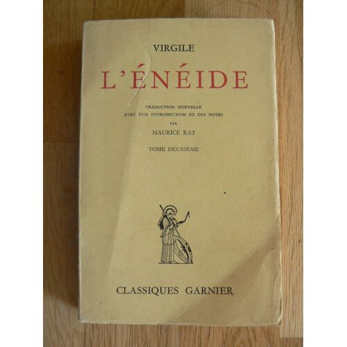 L' Énéide - Tome Deuxième - Traductioin Nouvelle  Avec Une Introduction Et Des Notes Par Maurice Rat